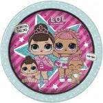 Kit coordinato tavola festa tema LoL Surprise per 8 persone 33Pz