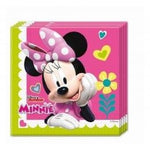 Kit coordinato tavola festa tema Minnie per 8 persone 38 Pz
