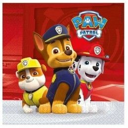 Kit coordinato tavola festa tema Paw Patrol per 8 persone 37 Pz