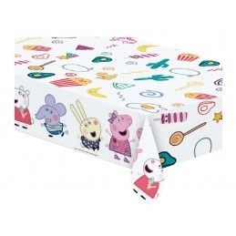 Kit coordinato tavola festa tema Peppa Pig per 8 persone 37 Pz