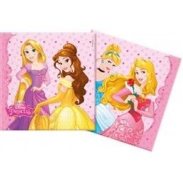 Kit coordinato tavola festa tema Principesse per 8 persone 38 Pz