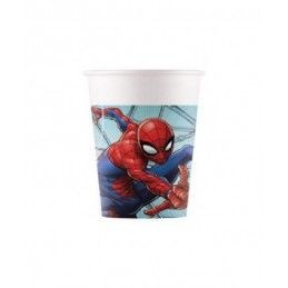 Kit coordinato tavola festa tema Spiderman per 8 persone 39 Pz