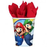 Kit coordinato tavola festa tema Super Mario per 8 persone 37 Pz