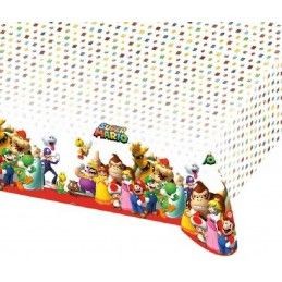Kit coordinato tavola festa tema Super Mario per 8 persone 37 Pz