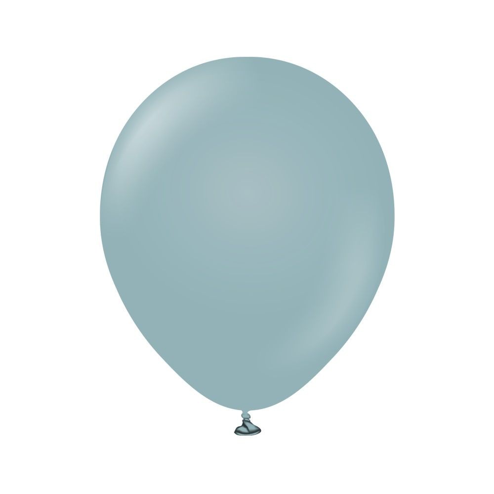 Palloncino 24"60cm mongolfiera Blu Tempesta 1pz