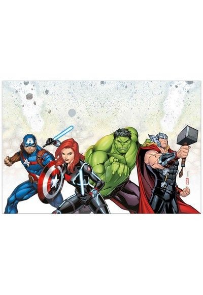 Tovaglia di plastica Avengers 120x180cm