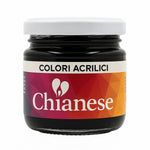 Colore acrilico 100 ml per modellismo e presepi Nero