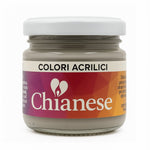 Colore acrilico 100 ml per modellismo e presepi Grigio