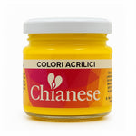 Colore acrilico 100 ml per modellismo e presepi Giallo ginestra