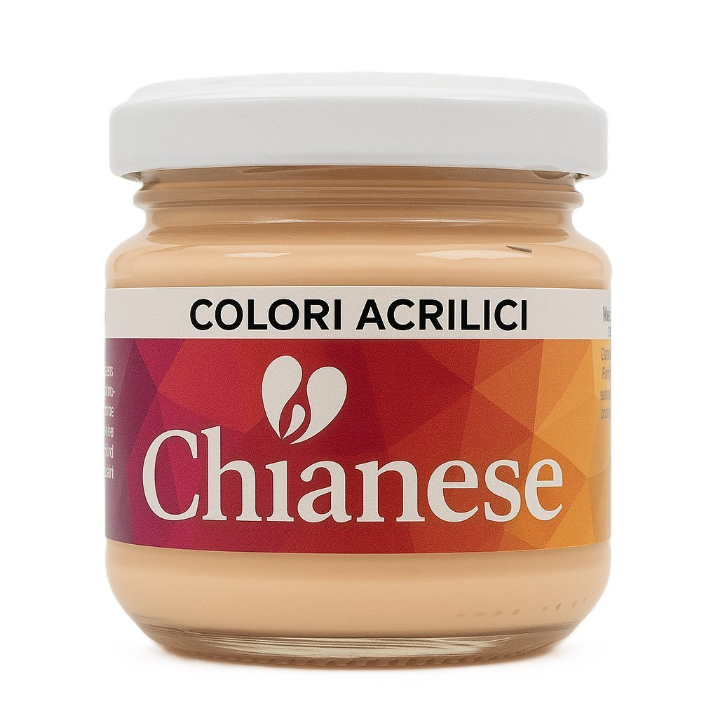 Colore acrilico 100 ml per modellismo e presepi Rosa carne