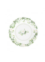 Piatti di carta 21cm Romantic Green 8pz