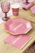 Tovaglioli di carta 33cm Happy BirthDay 16pz