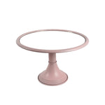 Tris alzatine Rosa con specchio