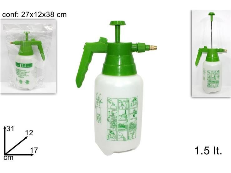 Pompa a pressione spruzzatore vaporizzatore 1,5 lt 31x12x17 cm