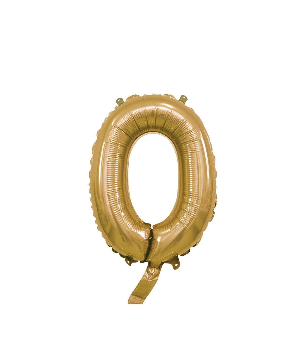 Palloncino mylar 14" 35cm Oro numero n° 0