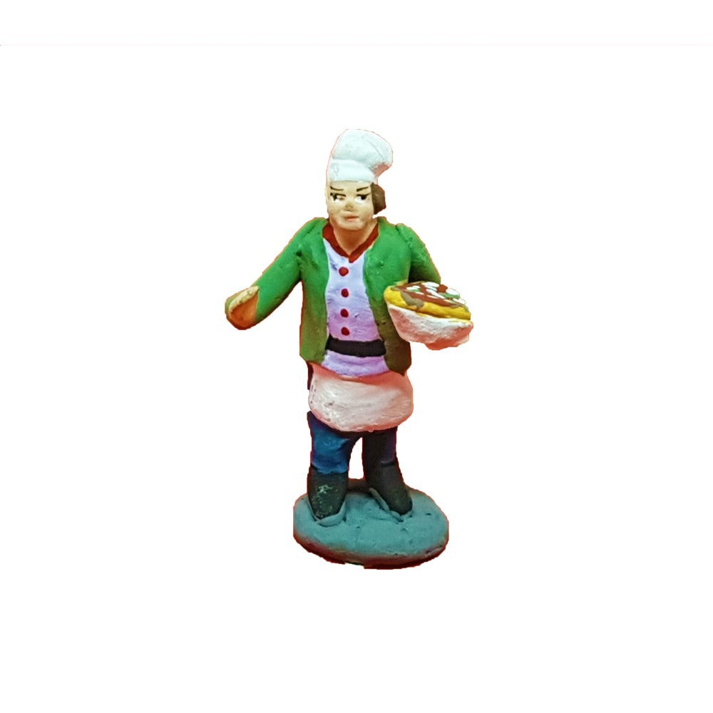 Pastore statuina Oste 4cm di terracotta per presepe
