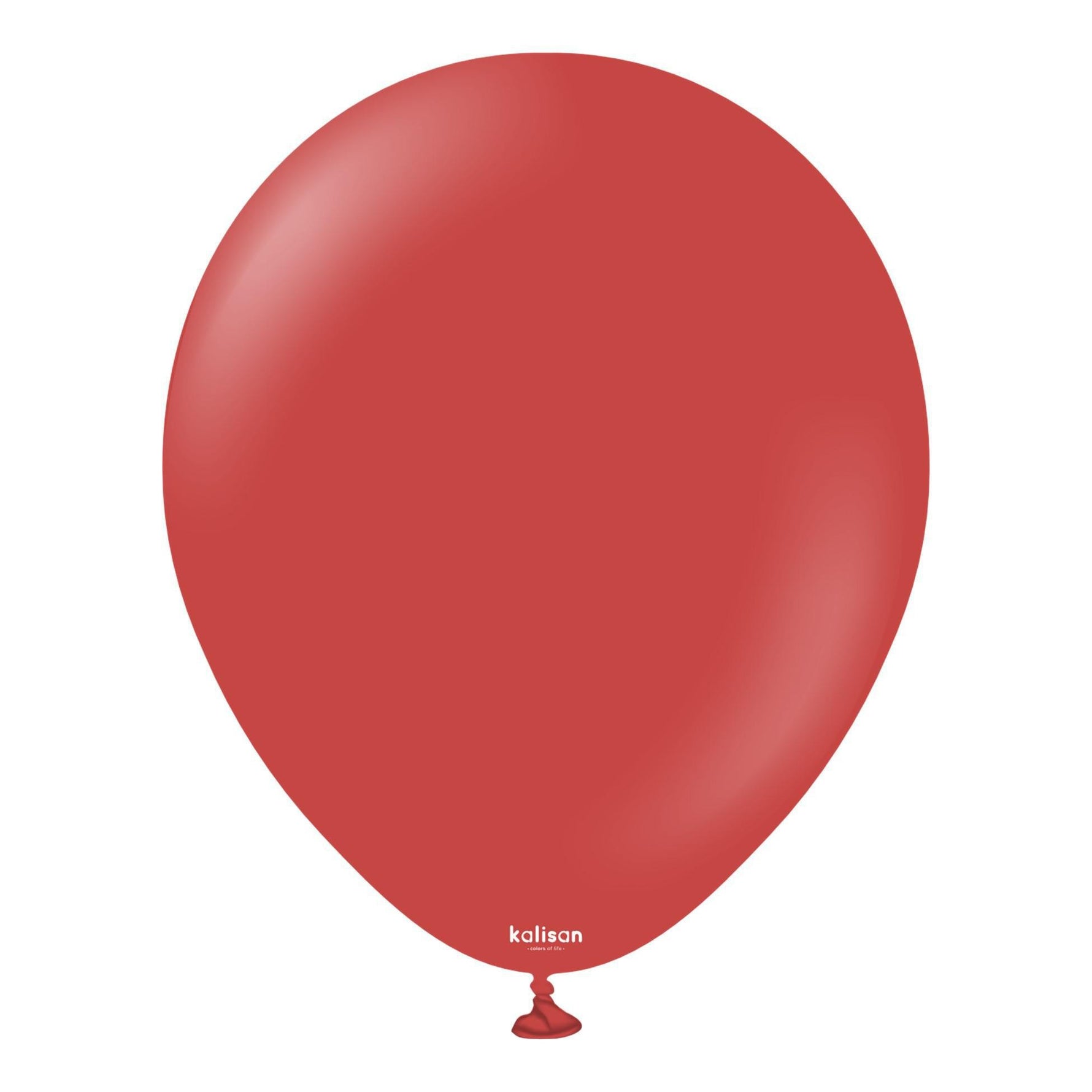 100pz Palloncini professionali 5"13cm Rosso scuro
