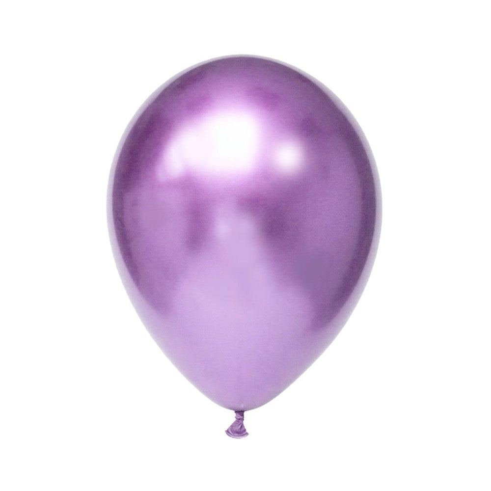 Palloncino 12"30cm Chrome Viola 50pz