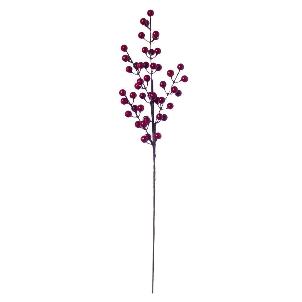 Ramo di bacche rosse da 50 cm