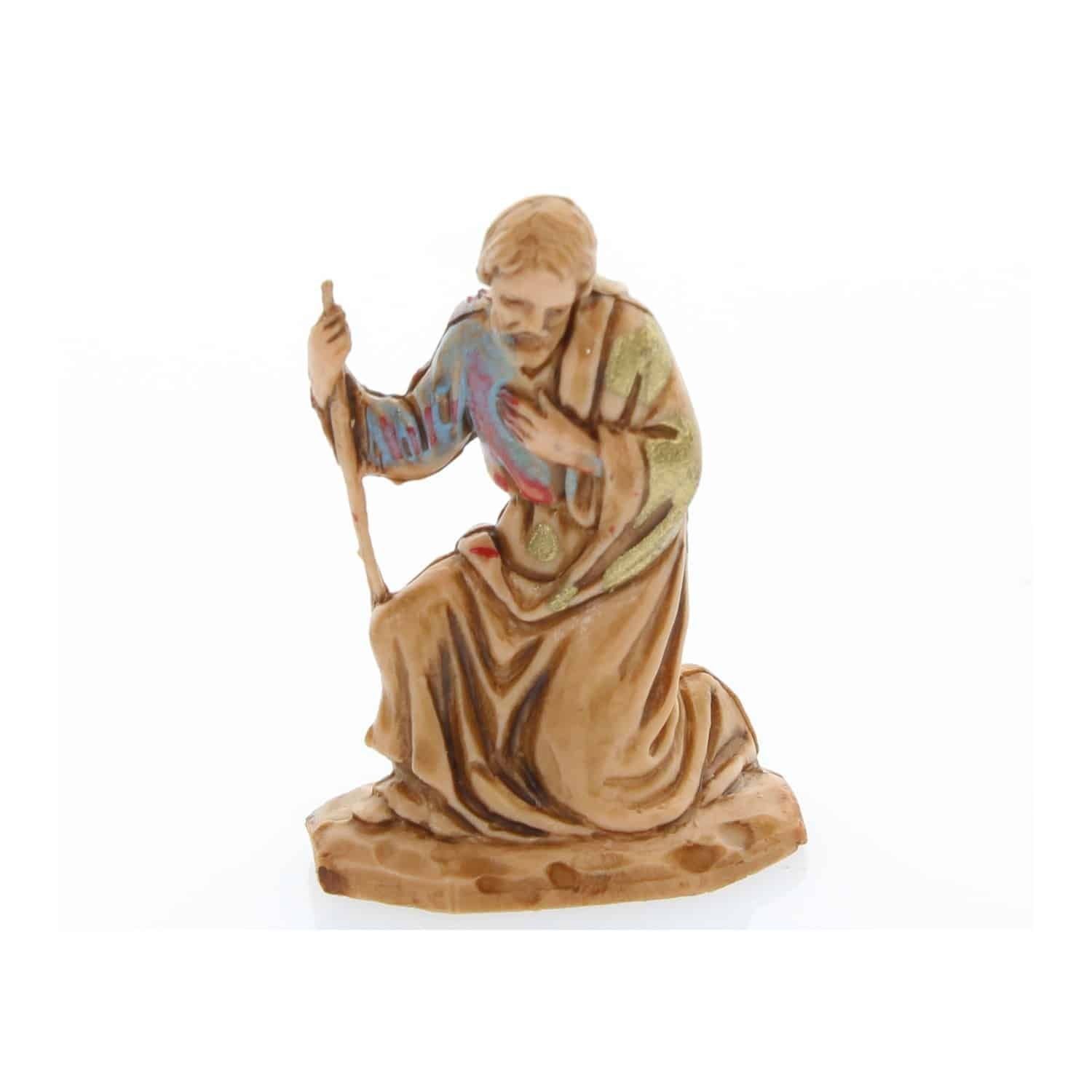 Pastori Statuina Natività 6 soggetti cm 3,5 per presepe Landi Moranduzzo