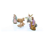 Pastore statuine Natività 12 cm di plastica Moranduzzo 6 Pz per presepe