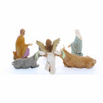 Pastore statuine Natività 12 cm di plastica Moranduzzo 6 Pz per presepe