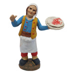 Pastore statuina Pizzaiolo 10 cm di terracotta per presepe