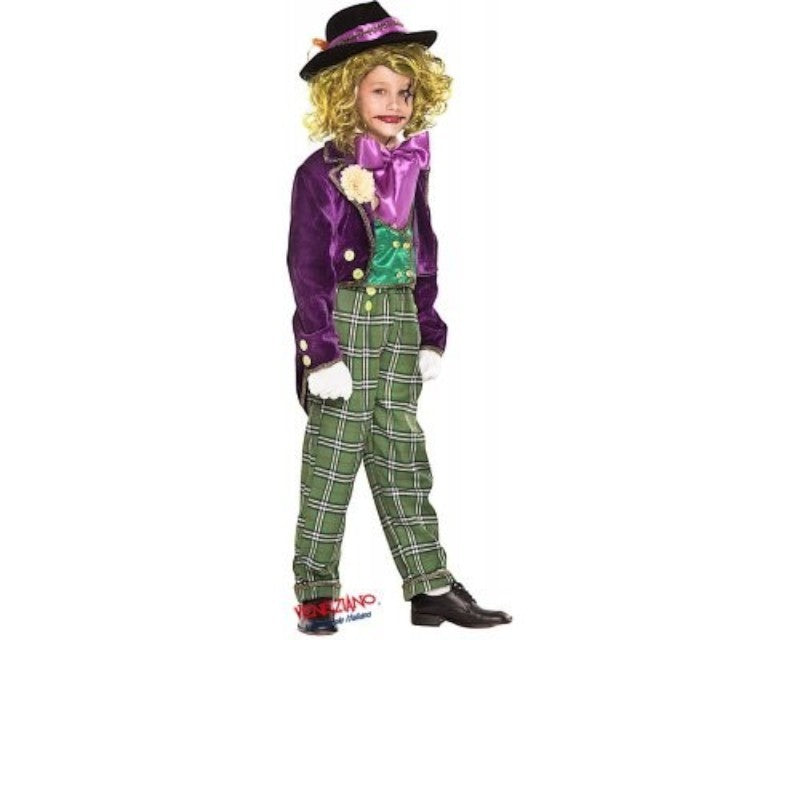 Costume vestito di carnevale Jolly Matto da 3 a 6 anni