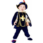Costume vestito di carnevale Piccolo Moschettiere da 0 a 3 anni