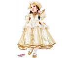 Costume vestito di carnevale Arlecchina bimba da 1 a 6 anni