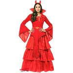 Costume vestito di carnevale Diavolessa da S a L