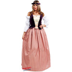 Costume vestito di carnevale Locandiera da S a M