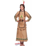 Costume vestito di carnevale Indiana 11 - 12 anni