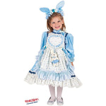 Costume vestito di Carnevale Alice nel paese delle favole Baby da 3 a 6 anni