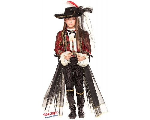 Vestito costume di carnevale corsara prestige ragazza