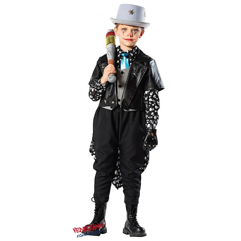 Vestito costume di carnrvale clown dark