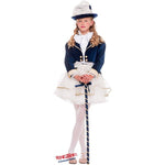 Costume vestito di carnevale Milady prestige da 11 a 12 anni