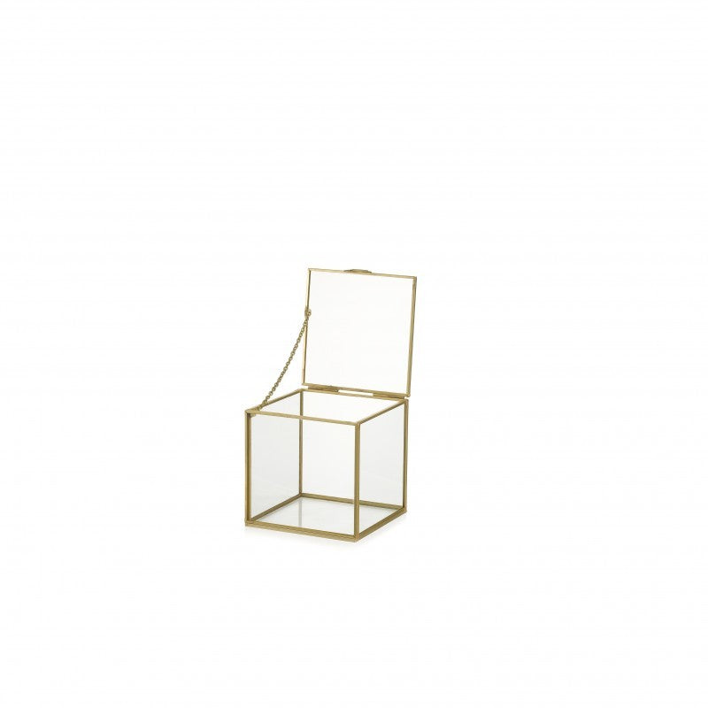 Cubo Box 8*8*8 Metal Gold