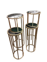 set 2 Alzate tonde con specchio