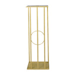 Tris Alzate oro quadrate con cerchio