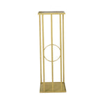 Tris Alzate oro quadrate con cerchio