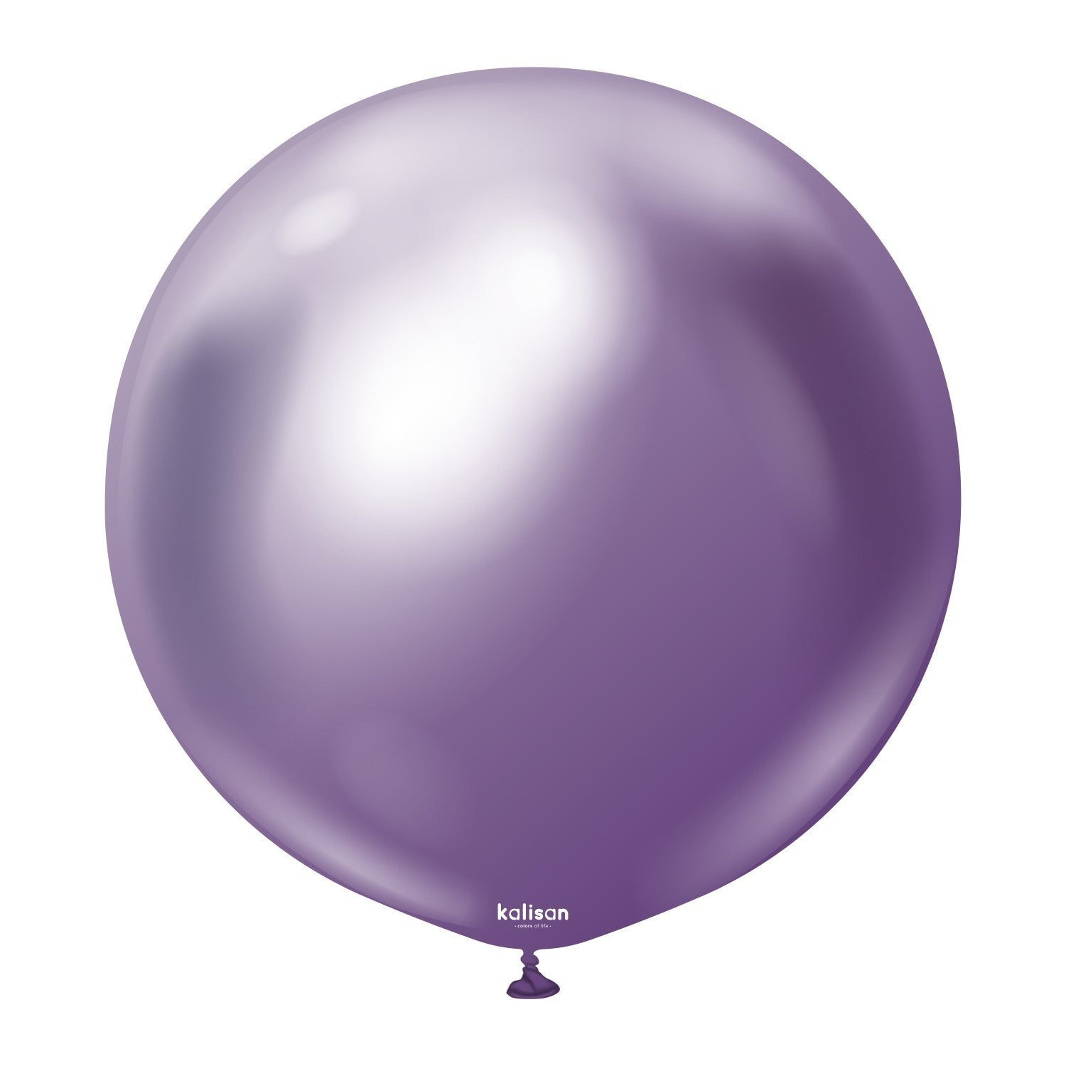 Palloncini 18"45cm Mongolfiera Chrome Viola 1pz