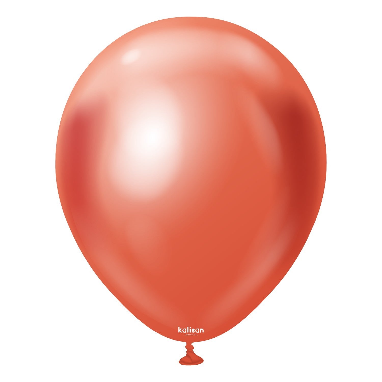 50pz Palloncini professionali 12"30cm Chrome Rosso 053