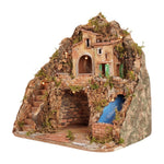 Presepe con cascata 42x30x40