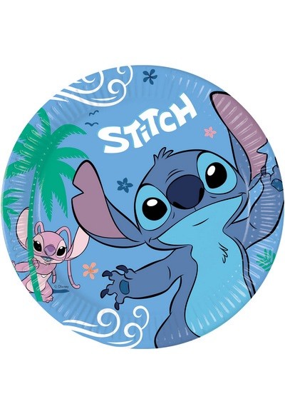 Piatto in carta di stitch next gen 23 cm