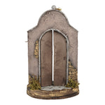 Tempio presepe 25x40 cm per campana in vetro statue 10-12 cm