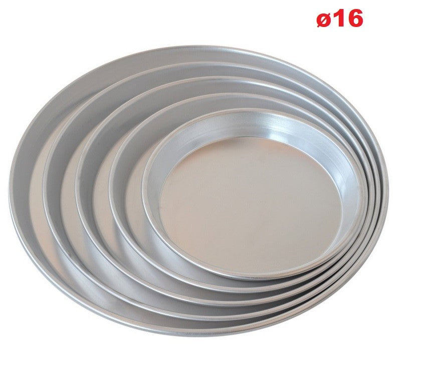 Stampo ruoto tortiera conica alluminio per pastiera crostata migliaccio ø16 cm