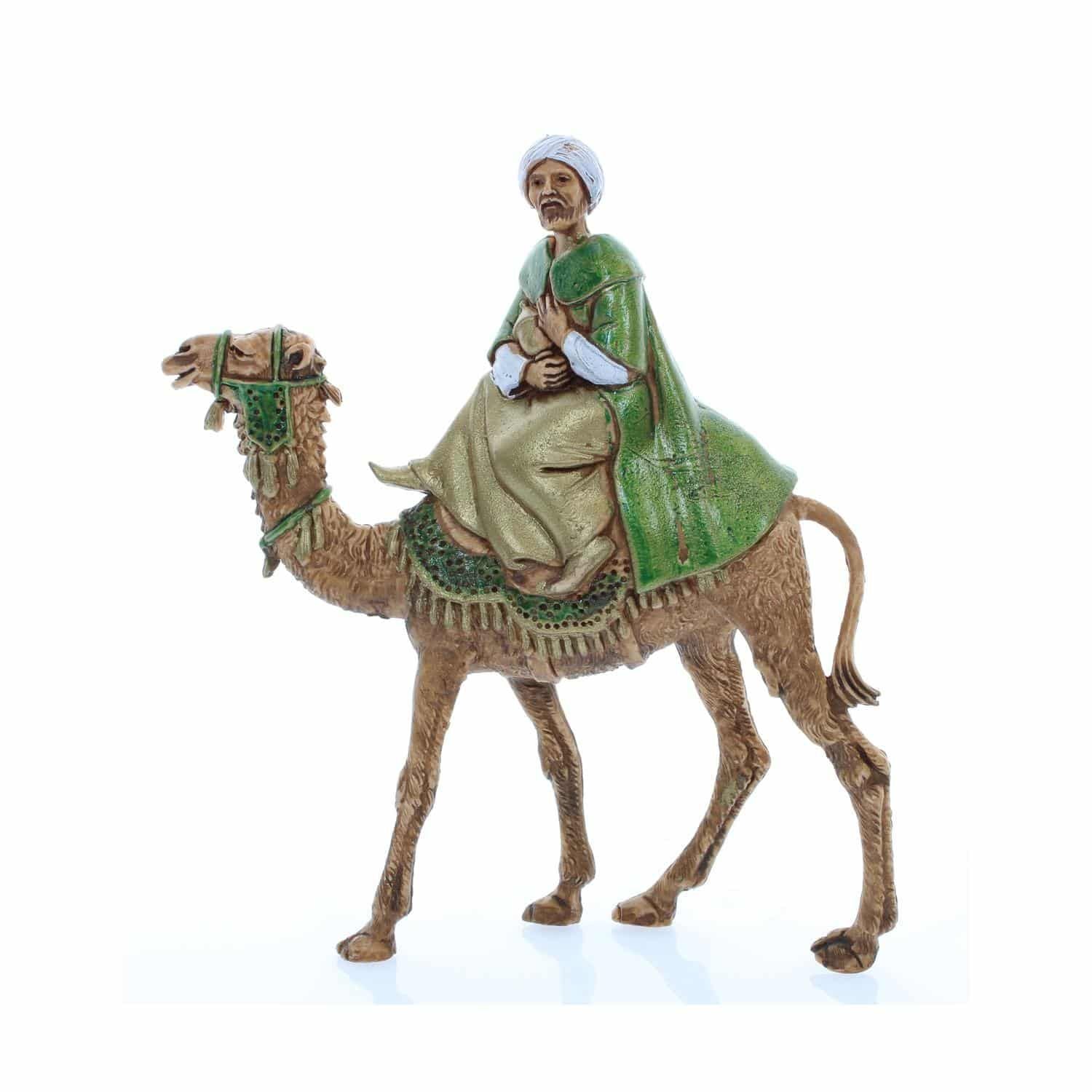 statuette Tre Re magi a cammello serie cm 8 Landi