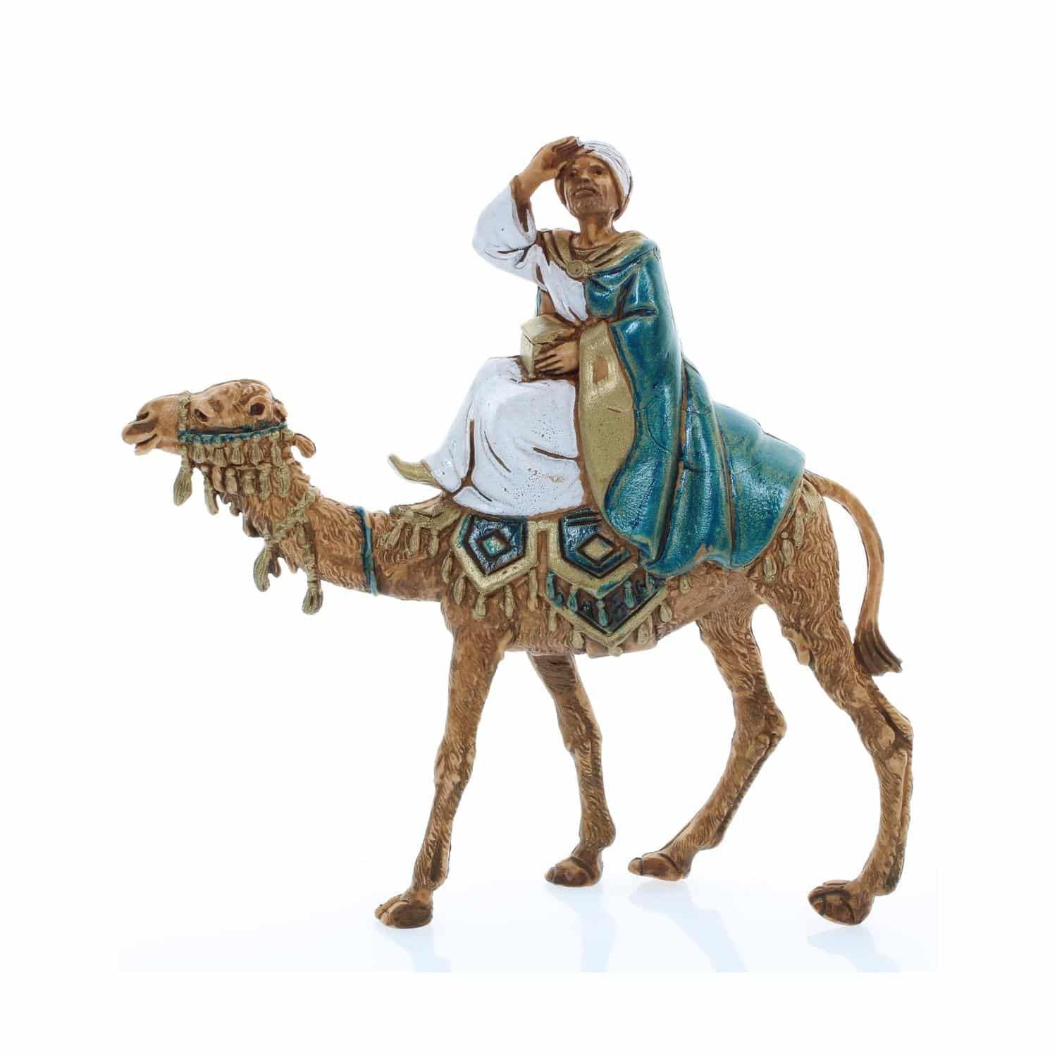 statuette Tre Re magi a cammello serie cm 8 Landi