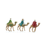statuette Tre Re magi a cammello serie cm 8 Landi